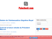 Tablet Screenshot of paiecheck.com